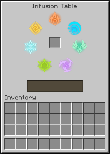 Infusion Table Interface